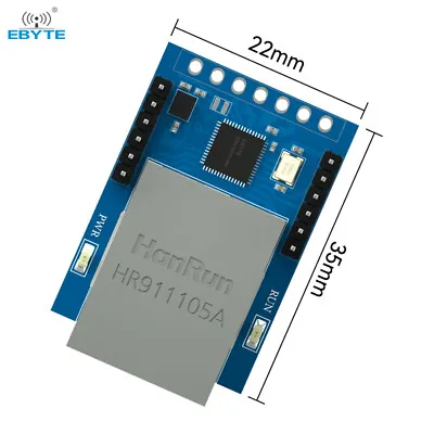 UART Serial To Ethernet Module TTL To RJ45 NT1 Modbus Modbus Gateway MCU DNS • $4.79