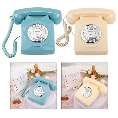 Guestbook Wedding Phone Recorder Desk Telephone Decorative Retro Style Landline • £95.09