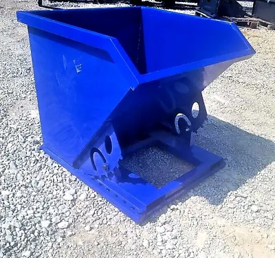 1 Cubic Yard Self Dumping Trash Hopper Fits Fork Lift Pallet Forks Free Shipping • $999.99