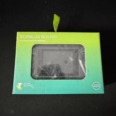 Telstra 4GX WiFi Pro Mobile Modem And Wireless Adapter Portable • $39.95