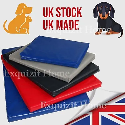 £25.45 • Buy Waterproof Dog Bed Mattress Dogs Pet Cage Crate Mat Cat Pad Cushion Cover