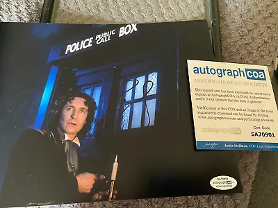 £15 • Buy Paul McGann Signed Doctor Who Photo