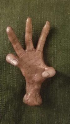 $19.99 • Buy “Cursed” Monkey's Paw / Monkey Hand Prop Replica Hand Made 3 Wishes Life Sized