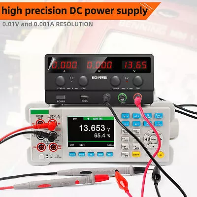 DC Power Supply Variable 30V 10A Adjustable Switching Regulated DC Bench Lab • $59.99