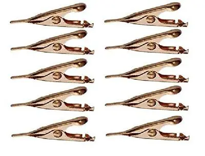 Corpco Micro Toothless Alligator Test Clips Copper Plated With Smooth Microscop • $10.81