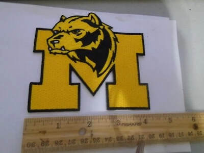 $3.99 • Buy The University Of Michigan Wolverines  Embroidered Iron On Patch