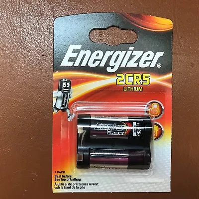 £5.99 • Buy Energizer 2CR5 6V Lithium Photo Battery DL245 245 LONGEST EXPIRY DATE