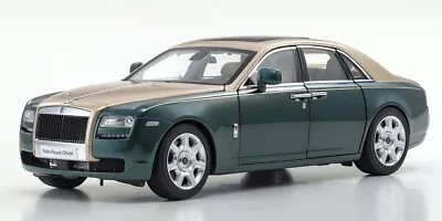 Kyosho 1:18 Rolls Royce Ghost 2011 Green/gold 2011-new • £349.95