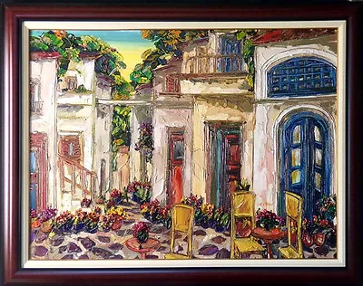 Maya Eventov  Terattoria  Original Acrylic On Canvas H.Signed ME040908-15 • $5800