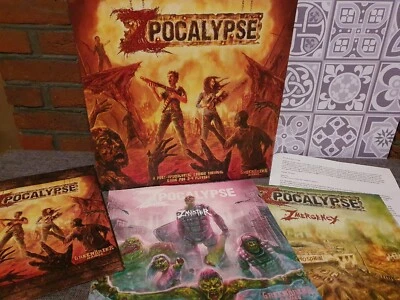 £50 • Buy Zpocalypse Board Game Bundle - Base Game Plus 2 Expansions - Greenbrier Games