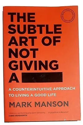 $21.45 • Buy The Subtle Art Of Not Giving A F*ck By Mark Manson *Free Shipping* Australia