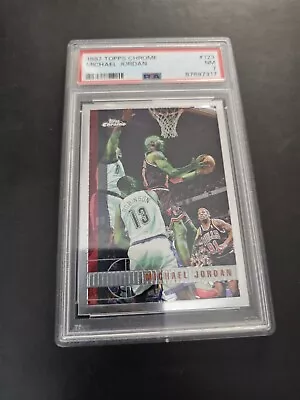 1997-98 Topps Chrome - #123 Michael Jordan • $38