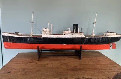 £115 • Buy Large Scale Model Cargo Ship Fort Indus RC Electric Motor Pond Yacht Boat