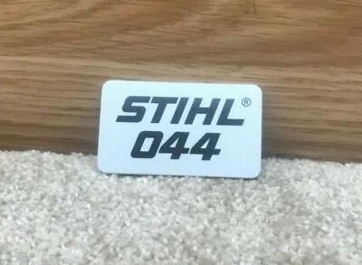 New Oem Stihl Chainsaw 044 Name Tag Model Plate  1128-967-1507   • $12.75