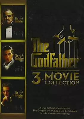 The Godfather 3-movie Collection - DVD - VERY GOOD • $7.09