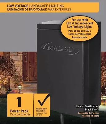 Malibu Landscape Low Voltage 45W Power Pack 8100-9045-01 - OUT OF BOX Never Used • $50