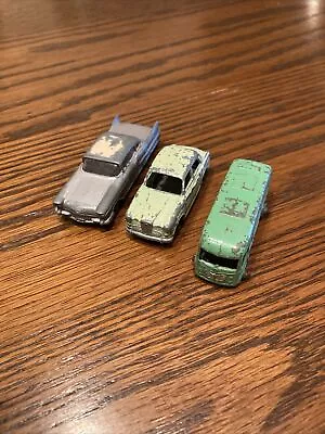 £4.99 • Buy VINTAGE MATCHBOX LESNEY Lot Of 3. Wolsey, Cadillac & Coach Playworn Condition