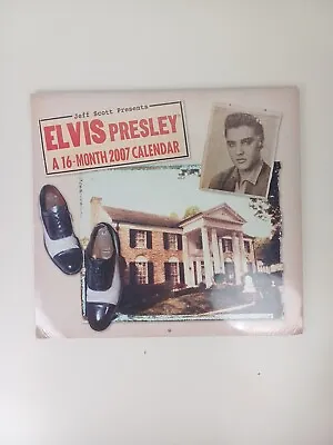 Jeff Scott Presents Elvis Presley A 16 Month 2007 A Sixteen Month Calendar • $19