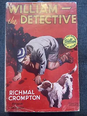 £9.99 • Buy William The Detective By Richmal Crompton HB In DJ 1949