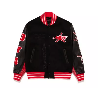 Jordan X AWAKE NY Varsity Jacket Size XXL XXLarge - NWT -IN HAND READY TO SHIP! • $1588.98