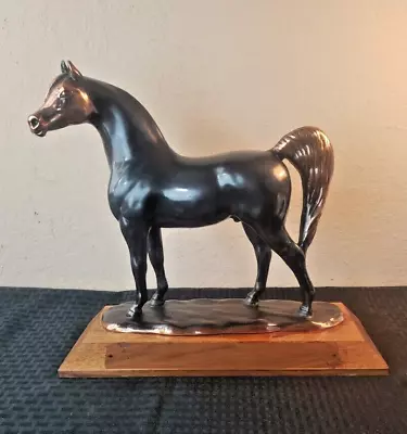International Arabian Horse Trophy ~Bronze Signed SM IAHA • $750