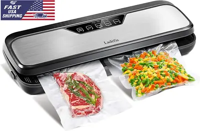 $26.99 • Buy Commercial Vacuum Sealer Machine Seal A Meal Food Saver System With Free Bags