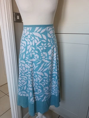 £5.99 • Buy Epilogue - Ladies Size 16 Mid Length Spring Summer Skirt Linen Mix
