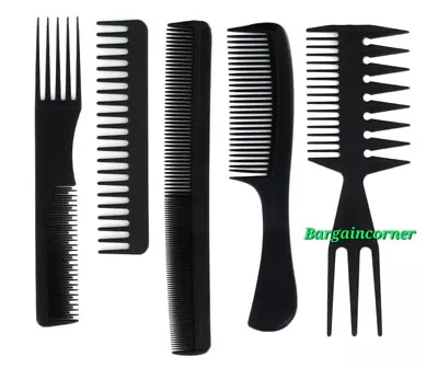 Hair Comb Set Hair Styling Combs Afro Combs Assorted Design For All Type Hair's  • £2.98