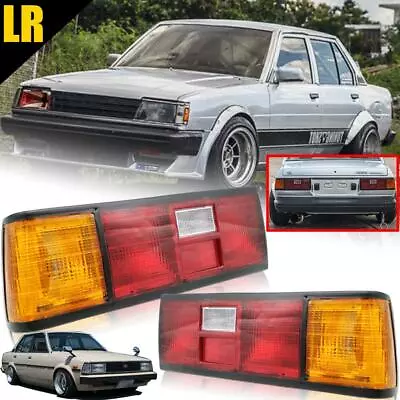 For Toyota Dx Sedan Corolla Ke70 E70 1982-1984 Tail Lamp Light Pair Lr • $100.34