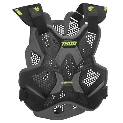 2024 Thor Sentinel LTD Roost Guard MX Motocross ATV Chest Black - Pick Size! • $119.95