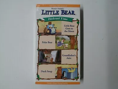 Maurice Sendak's Little Bear Pretend Time VHS 2002 New Sealed NOS • $7.95