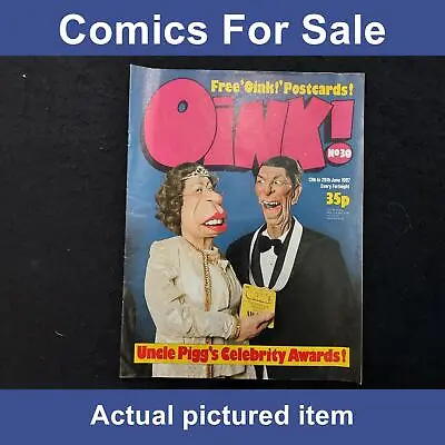 Oink! Comic #30 - 13 June 1987 With FREE GIFT Post Cards (LOT#11868) • £12.49