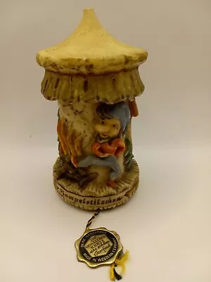 Vintage  Rumpelstiltskin Candle Gunter-Kerzen Walldurn Handbemalt Wester Germany • $22