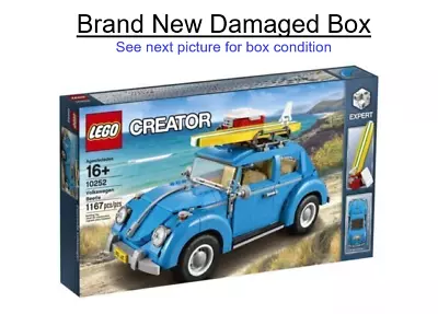 Lego 10252 Volkswagen Beetle Creator Expert ***New Damaged Box*** (See Pictures) • $200