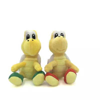 Super Mario Bros Koopa Troopa Plush Toys Soft Stuffed Doll Birthday Xmas Gift US • $10.79