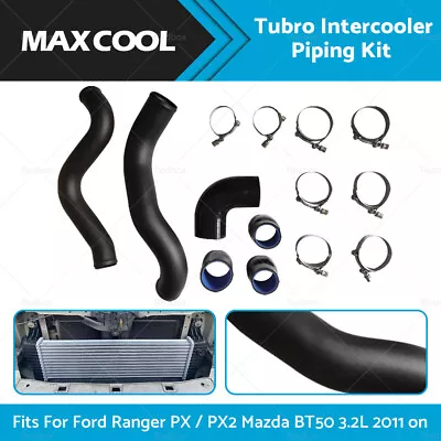 $122.08 • Buy Turbo Intercooler Black Piping Pipe Kit For Ford Ranger Px / Px2 Mazda Bt50 3.2l