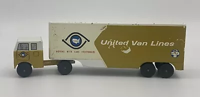 Vintage RalsToy 18 Metal United Van Lines Moving Truck - Removable Cab • $50