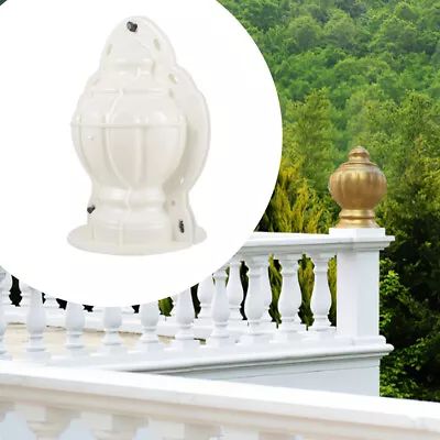 Balcony Plastic Roman Column Round Ball Decoration Thickened Concrete Moulds~ • $59.98