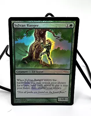 Promo CCG- Magic The Gathering Sylvan Ranger DCI Foil • $1.98