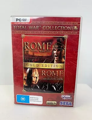 ROME Total War Collection Gold Edition PC Game R4 PAL AUS/NZ • $29.95