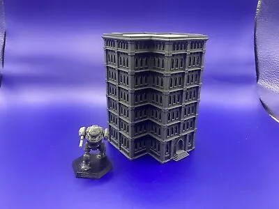 Gothic Building (T Shape 6 Story) - Titanicus  & WH Epic Compatible (6mm Scale) • $14.50