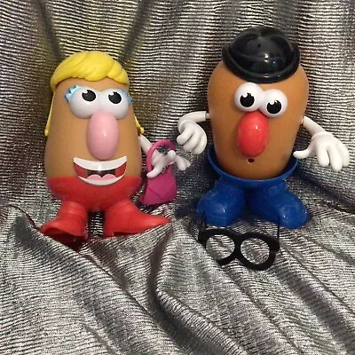 Hasbro Mr & Mrs Potato Head 18 Parts Accessories 2010 Nice & Clean • $10