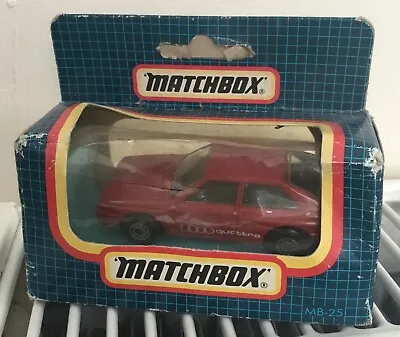 Matchbox - Audi Quattro - MB-75 - 1982 - With Box (sealed) • £4.99
