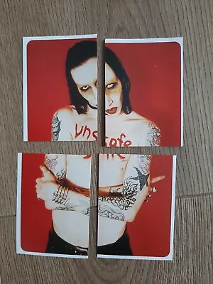 Marilyn Manson DS Collection 1998 HIT PARADE STICKER #111-4 MINT • $9.88