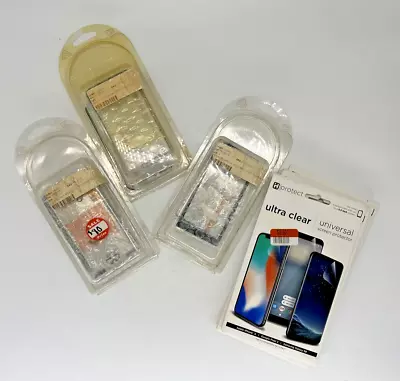 Lot Of 6 Of Cell Phone Digitizers Ultra Clear Screen Protectors Motorola HTC • $42