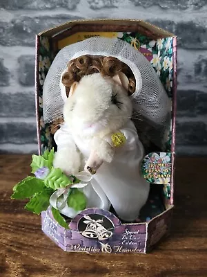 Vintage Gemmy Singing & Dancing Hamster Bride 'Chapel Of Love' • £14.99