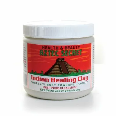 $27.85 • Buy Aztec Secret Indian Healing Clay Facial Deep Pore Cleansing Mask 454g Genuine -