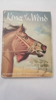 King Of The Wind By Marguerite Ills. Henry Wesley Dennis 1948 HCDJ 1st Edition A • $100
