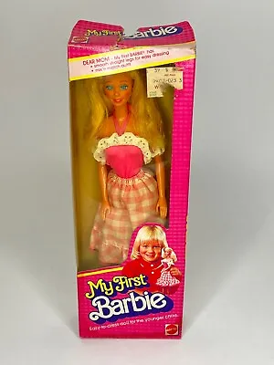 Mattel Vintage Superstar Era 1982 MY FIRST BARBIE #1875 In Box  • $28.95