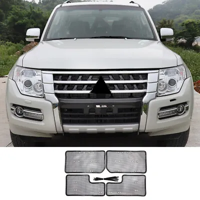 For Mitsubishi Pajero Montero 2014-2019 Front Grille Center Mesh Anti-Insect Net • $118.99